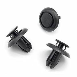 VVO Fasteners- Black Plastic Front Wheel Arch Lining & Mudguard Clips for Mazda MX-5, 3, CX-3, CX-5, 2, (Pack of 10)