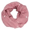 Depesche TopModel 10219 Loop Scarf with Metallic Print Assorted Colours