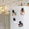 sieeck 12Pcs Refrigerator Magnets,Fridge Magnets,Whiteboard Magnet,Magnetic Clips for Teaching,Office,Home,Fridge,Refrigerator,Whiteboard