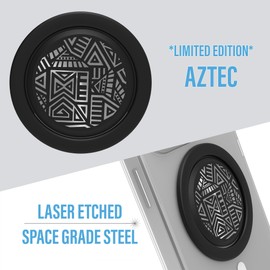 Tango Ultra Thin Grip for MagSafe: One Hand Pop, Stand, 10x Expandable, Space Grade Steel, Removable for Wireless Charging. Half The Thickness, Twice The Pop - Limited Edition: Aztec