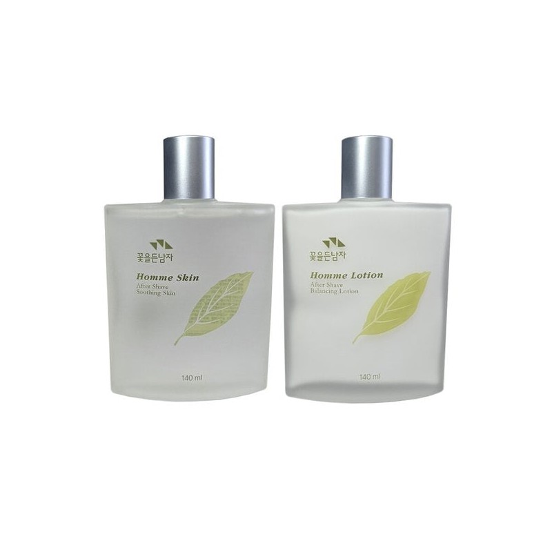 꽃을든남자 옴므 로션140ml + 스킨140ml Flower Holding Man Homme Lotion