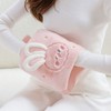Pocket cushion with pocket, thermal water bag, rabbit cover, steam pack Rabbit Gray/2000ml