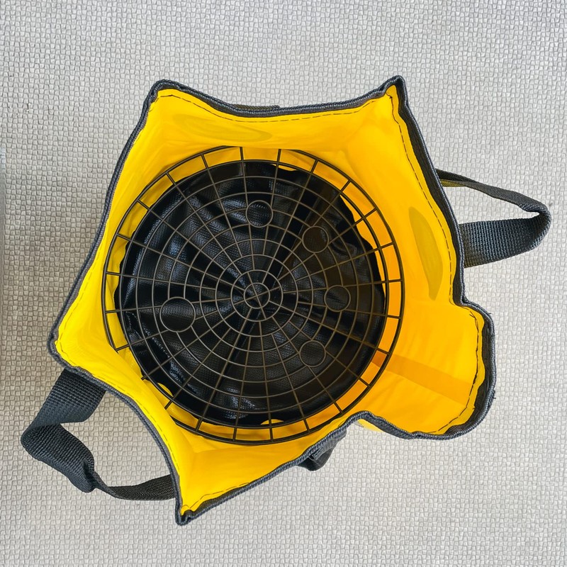 2ndOP Car Wash Bucket Grid Guard Folding Grid Filter for