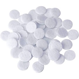 500Pcs Microdermabrasion Cotton Filters Replacement 15mm Dermabrasion Filters,Facial Vacuum Filters Accesories,Microdermabrasion Filters Sponge (White)