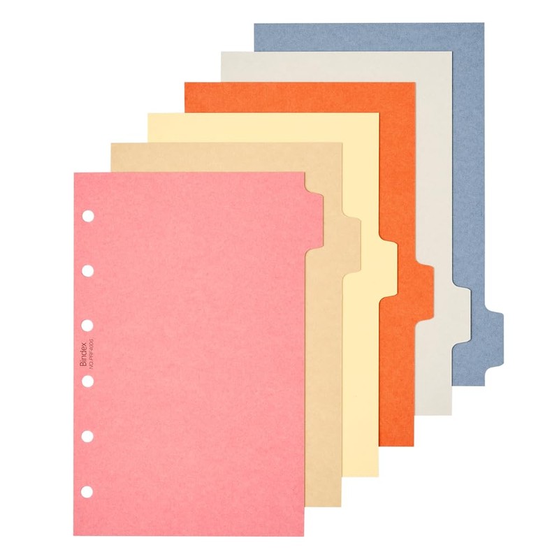 Noritsu PRF4006 Binding Index Personal Organizer, Refill, Paper Index, Mini