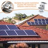 Pack of 10 Solar Panel Brackets, Solar End Clamp 30