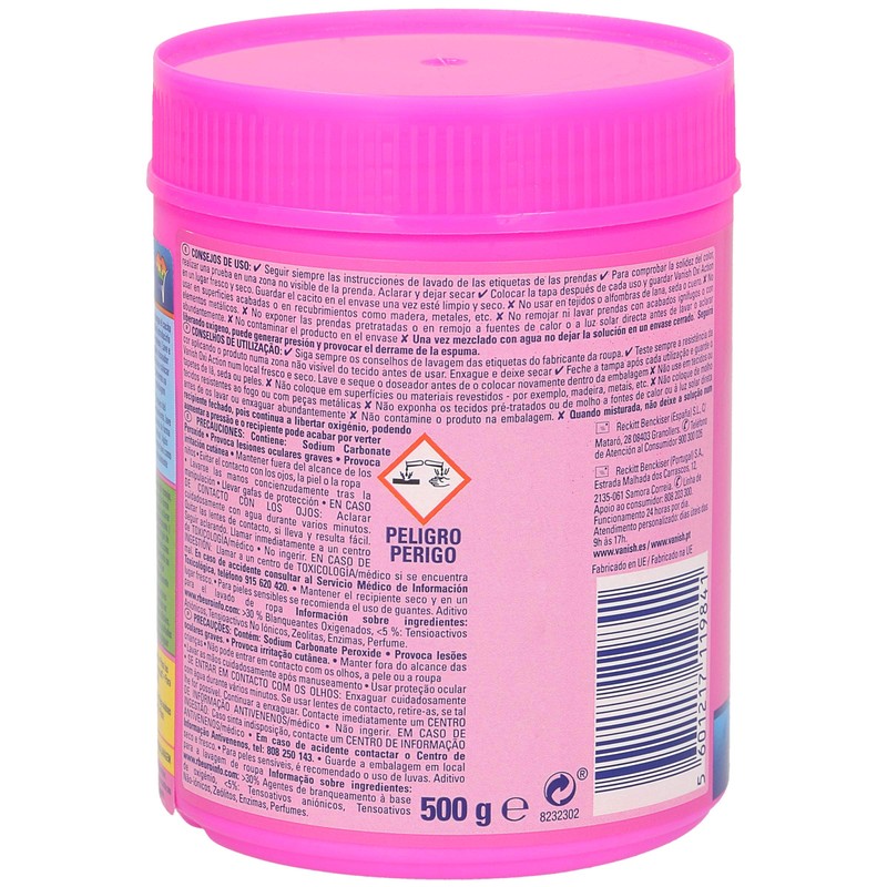 Vanish Oxi Action Stain Remover Powder (500 g) 17.6 oz