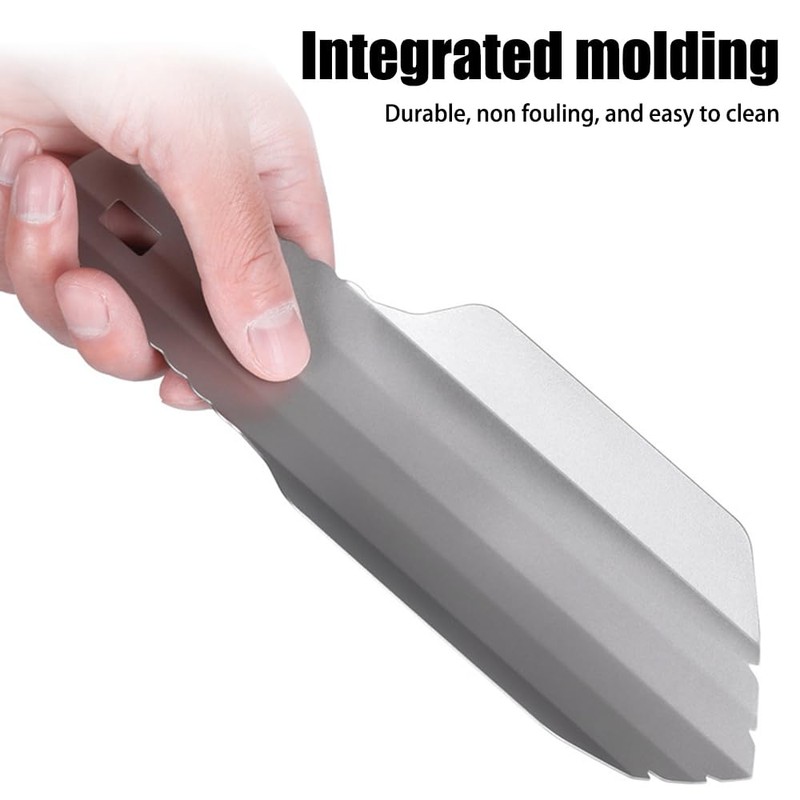 Titanium Hand Shovel, Garden Flower Trowel, Ultralight Camping Shovel, Multifunctional