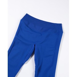 AUROLA Influence Workout Leggings for Women, Seamless Compression Tummy Control Leggings Mid Rise Yoga Pants,Klein Blue,M