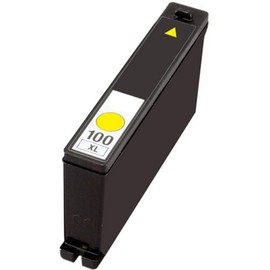 Compatible Ink Cartridge Replacement for 14N1071 (100XL) Yellow Ink Ctg (600 Pages) for Use in Impact S301, Impact S305, Institution S505, Interact S405, Interact S605, Interact S606, INTERPRET S405
