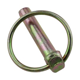 SQXBK 2PCS Pin Heavy Duty Pin Locking Pin Clip M10x45 Galvanised O Ring Safety Pin Suitable for Horticulture and Agriculture and Truck