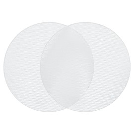 ACROPIX Universal 5.5 Inch Speaker Grills Mesh for Audio Subwoofer 152x6.5mm Grille without Frame White - Pack of 2