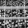 24 Values 400 Pieces SMD Aluminium Electrolyte Capacitor Assortment with