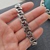 Men's Titanium Steel Chain Bracelet - Stainless Steel Male Hip