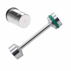 S-autoshop LS Billet Aluminum Oil Diverter Barbell and Metal Bypass LS1 LS2 LS3 4.8L