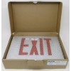 Beghelli NEW FOUR Beghelli Architectural Aluminum LED EXIT SIGN 120/277V