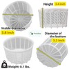 Kit de 6 piezas para hacer quesos perforados para prensar