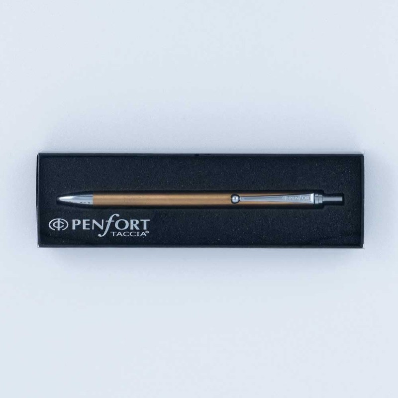 Nakabayashi PENFORT TPF-CBP001-BR Ballpoint Pen Lumiclesta Brown