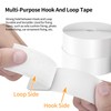 COUMENO Hook and Loop Tape, 0.98inX9.84FT，Strong Self-Adhesive Hook and Loop