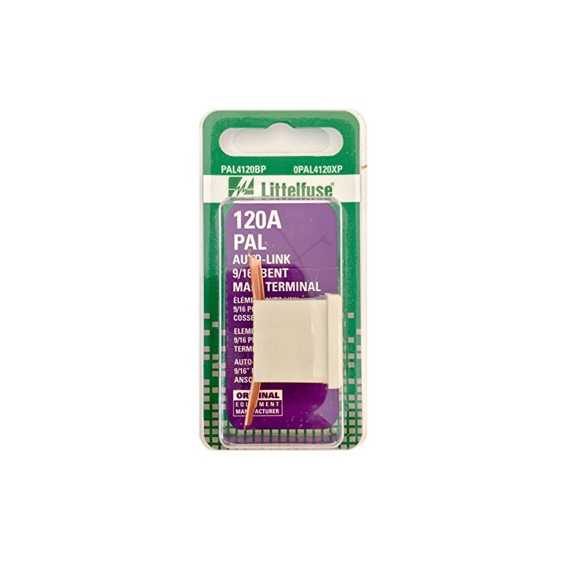 Littelfuse 0PAL4120XP PAL 9/16 Bent 32 Volt 120 Amp Carded