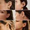 Dochais 52 Pcs Helix Cartilage Clip on Wrap Fake Earrings