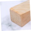 OSALADI 2Pcs Premium Wooden Door Stop Wedge Heavy Duty Door