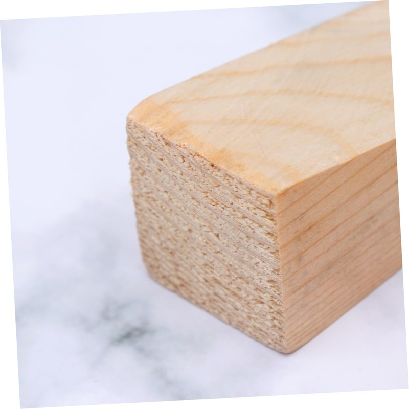 OSALADI 2Pcs Premium Wooden Door Stop Wedge Heavy Duty Door