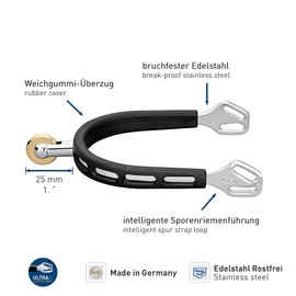 Sprenger Ultra Fit Spurs Comfort Roller 25 mm
