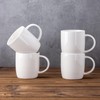 GBHOME 12 OZ Off White Coffee Mugs Set, Porcelain Coffee