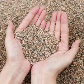 Ausluru Ausluru 100% Natural Sand, Multi-Purpose Mixed Silica Sand for Fire Pits, Aquariums and Landscaping, 11LB Medium