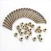 Table football screw set screws with nuts for playing figures,