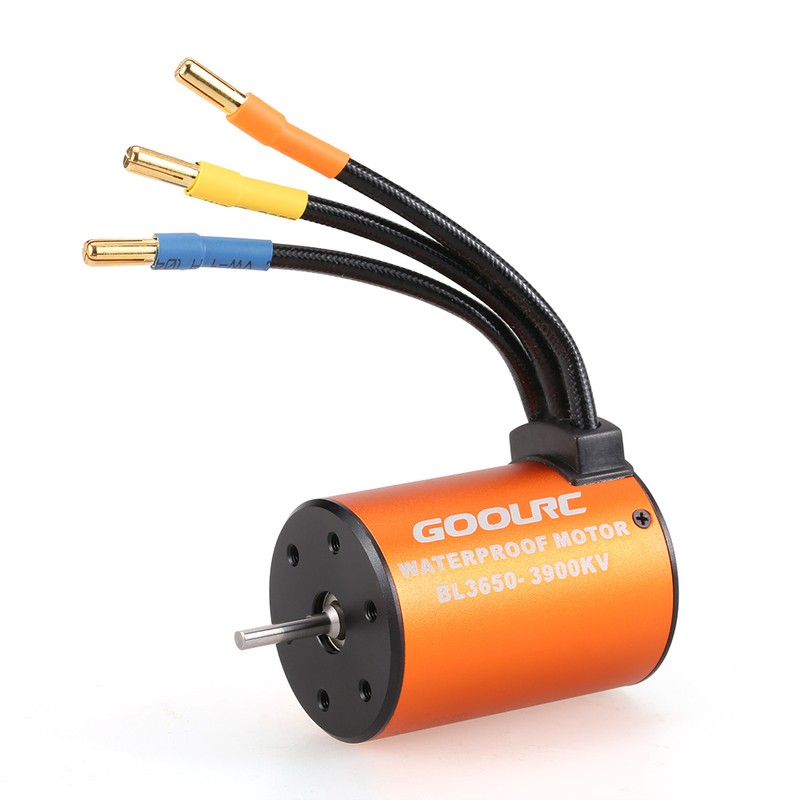 GoolRC 3650 3900KV Waterproof Brushless Motor for 1/10 RC Car