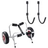 RAD Sportz Kayak Accessories Set – Wall-Mounted Storage Hooks and