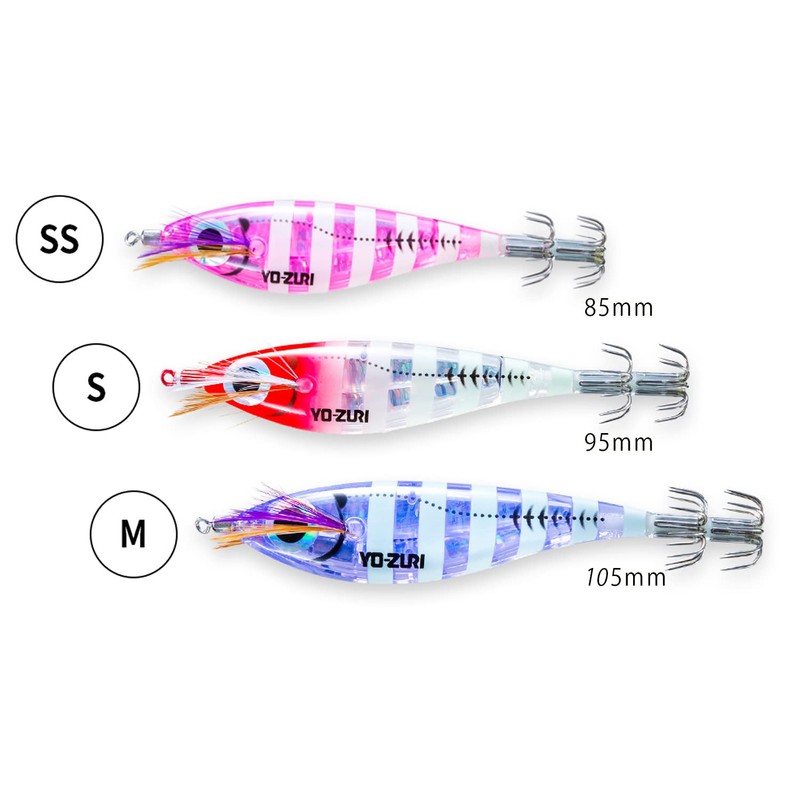 YO-ZURI Sutte Ultra 3D Laser DX M2 S: 3.7 inches