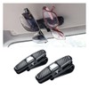 2PCS Glasses Holders for Car Sun Visor, Glasses Clip Organizer,