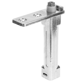 Bisagras de metal 1 pieza para puerta de refrigerador, bisagra de pivote para puerta de refrigerador, bisagras de resorte de aleación de zinc para congelador, bisagras de metal en la parte superior