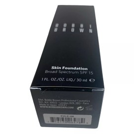 Bobbi Brown NEW BOBBI BROWN Skin Foundation Broad Spectrum SPF 15 1 Oz Walnut 8