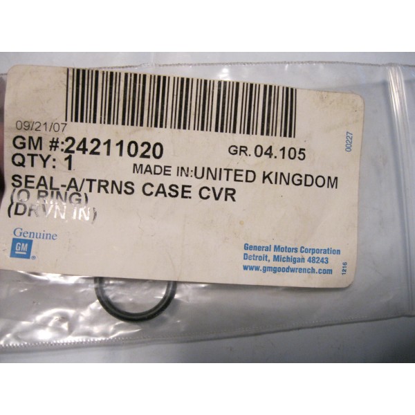 General Motors GM OEM 24211020 Automatic Transmission Case Cover Seal