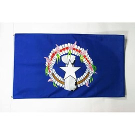 AZ FLAG Northern Mariana Islands Flag 3' x 5' - Northern Mariana Islander flags 90 x 150 cm - Banner 3x5 ft