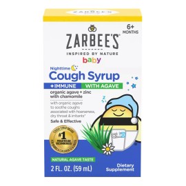 Zarbees Jarabe Uso Nocturno Para La Tos Bebes 59ml