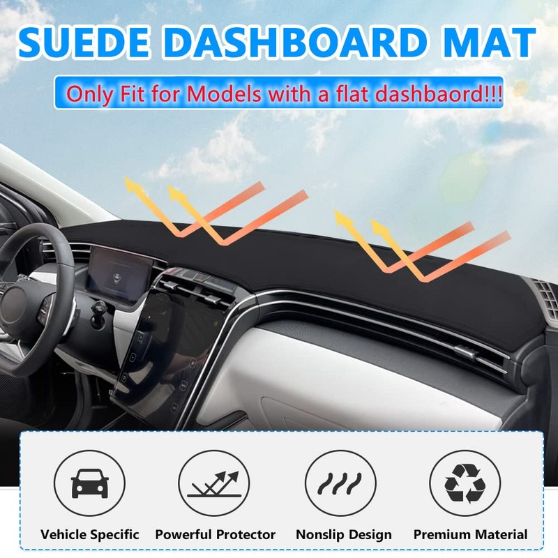 CARTIST Dashboard Cover Compatibel with Hyundai Tucson 2022 2023 2024