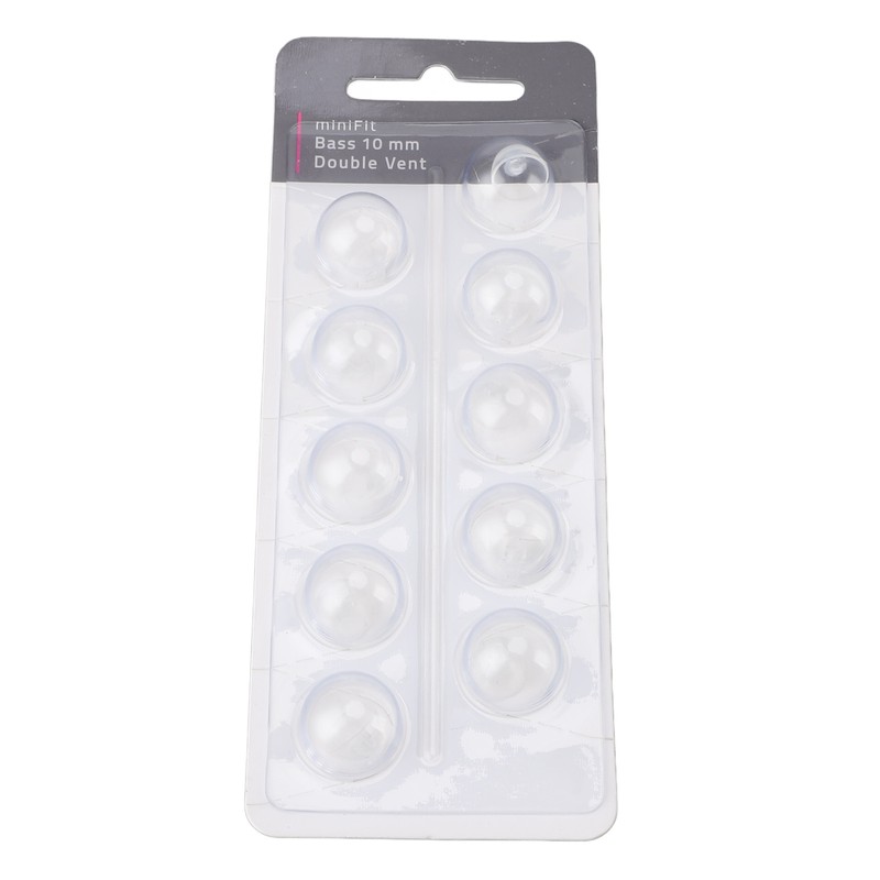 10pcs Double Vent Bass Dome Accessory Single Layer Double Vent
