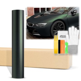 60"x84" (5FTx7FT) Matte Metallic Wizard Green Vinyl Wrap Auto Car Sticker Decal Film Sheet Bubble Free Air Release Technology with Tool Kit