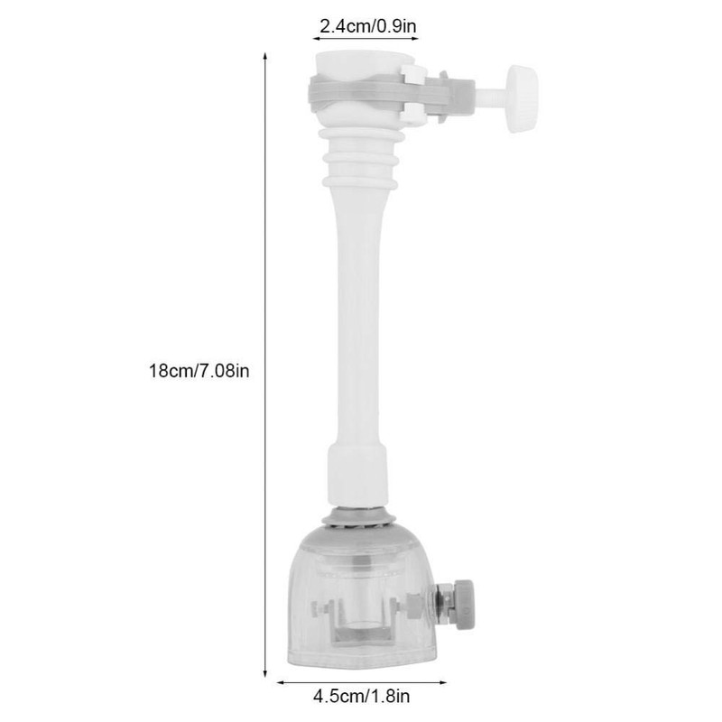 Zerodis Adjustable Splash-Proof Faucet Extender Rotatable Kitchen Water-Saving Tap Nozzle