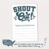 Shout Out Cards For Employees, Office Staff, and Students -