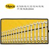 Metric Flex-Head Ratcheting Wrench Set for Auto Repair – 72-Tooth