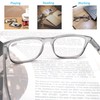 OLOMEE-Gafas de lectura 4.5 de gran tamaño, grandes y cuadradas,