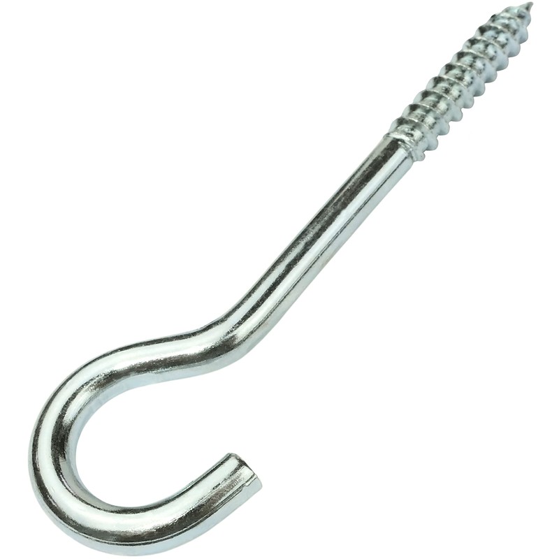 AERZETIX - C57989 - Set of 10 Hooks Angled Eye