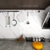 Livelynine 24 x197 Wide White Marble Contact Paper Peel and