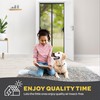 Magnetic Screen Door, Hands-Free Kid/Pet-Friendly Walk Through - Self Magnetic